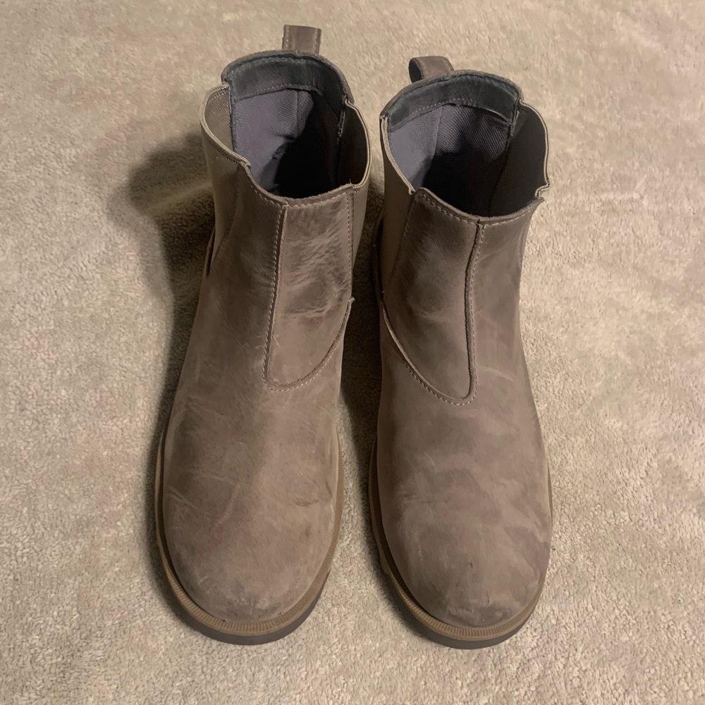 SOREL Mens Kezar Tan Khaki II Waterproof Chelsea Ankle Boots Mens Size 9.5